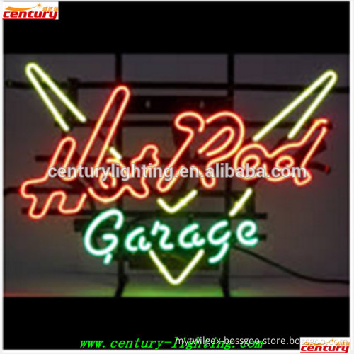 hot rod garage neon sign